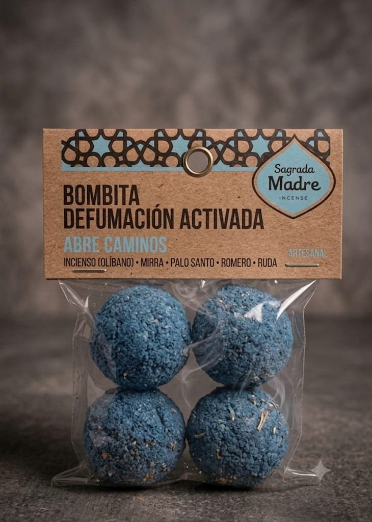 Bombita Defumacion Activada - Sagrada Madre