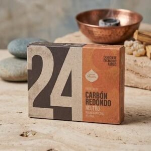 Carbón redondo neutro - Sagrada Madre