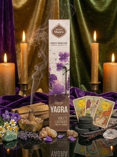 Sahumerios Yagra Sagrada Madre Incienso Artesanal Varillas