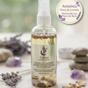 Spray Áurico "Calma" – Lavanda, Amatista - Con flores de batch